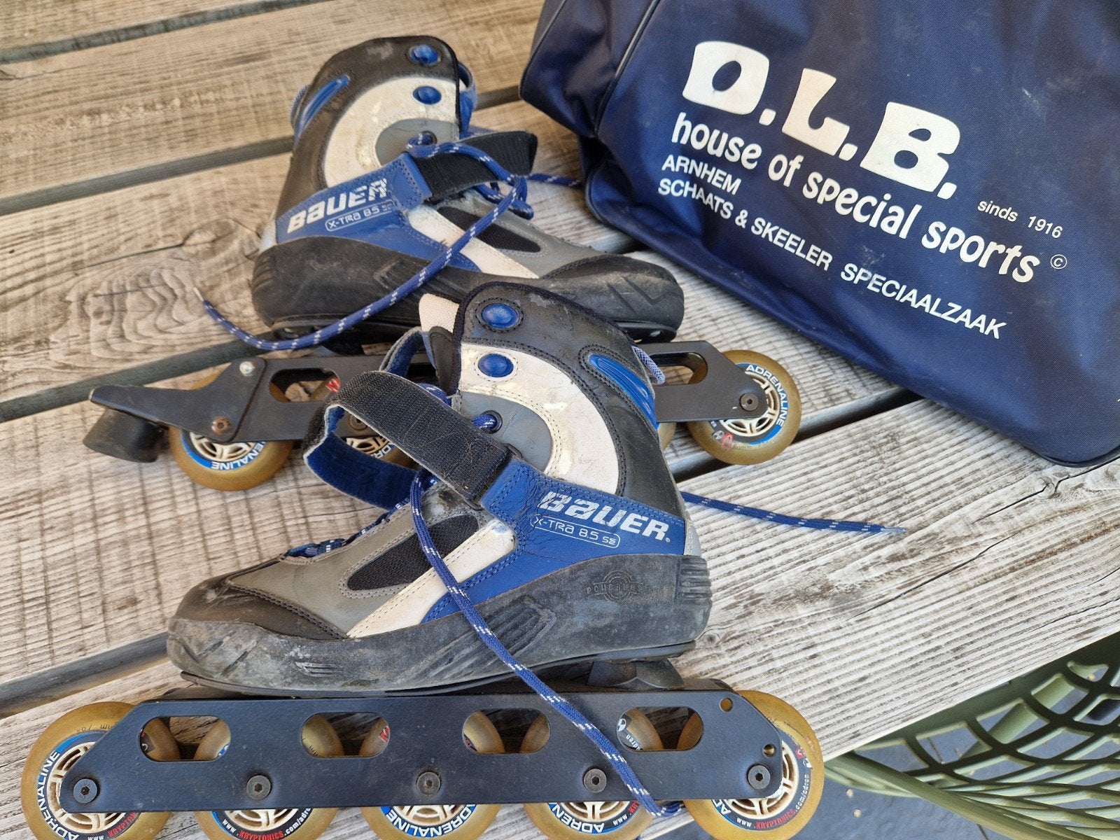 Bauer Skeelers, maat 42,5, Sport en Fitness, Ophalen, Bauer, Verstelbaar, Gebruikt