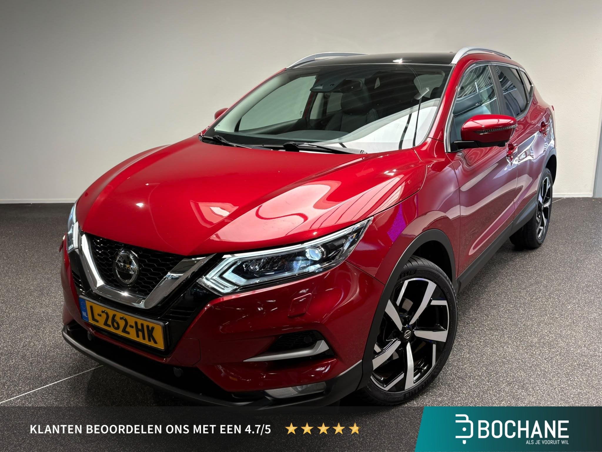 Nissan Qashqai 1.3 DIG-T Premium Edition | Leder | 360º Cam, Auto's, Nissan, Automatische klimaatregeling, Gebruikt, Met garantie (alle)