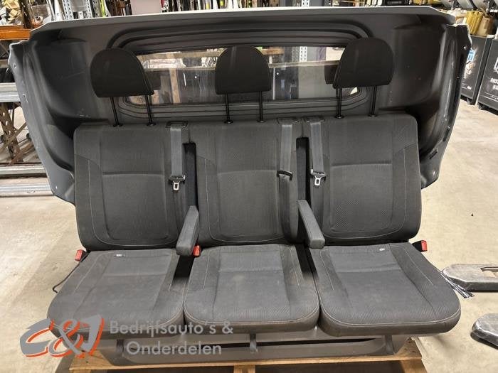 Dubbele cabine van een Renault Trafic