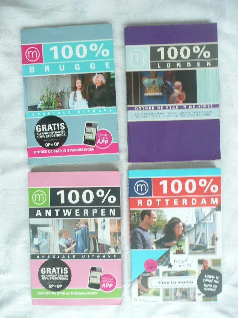 4x reisgids 100% / Time to Momo oa Londen, Brugge, Rotterdam, Boeken, Overige merken, Europa, Ophalen of Verzenden, Zo goed als nieuw