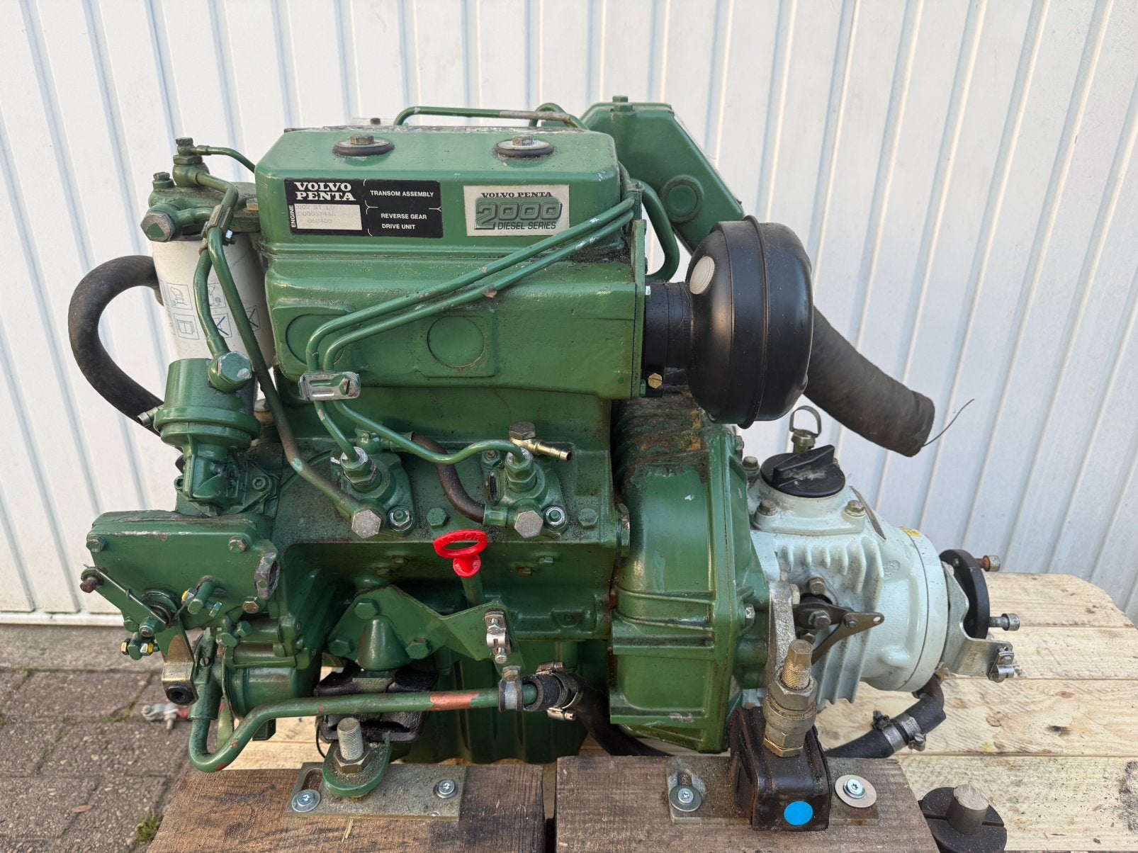 Volvo Penta MD2002 inboard diesel * 415 draaiuren * compleet, Ophalen of Verzenden, Gebruikt, Motor en Techniek