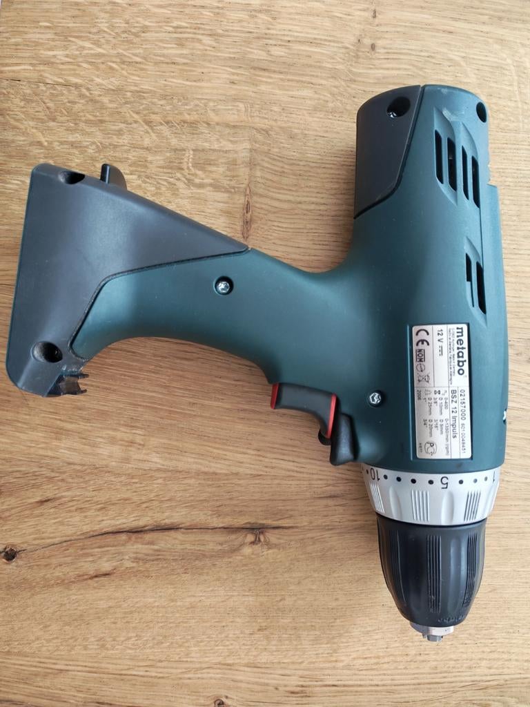 Metabo BSZ 12 Impuls Accuboormachine, Gebruikt, Variabele snelheid, Ophalen of Verzenden, Boor- en Schroefmachine