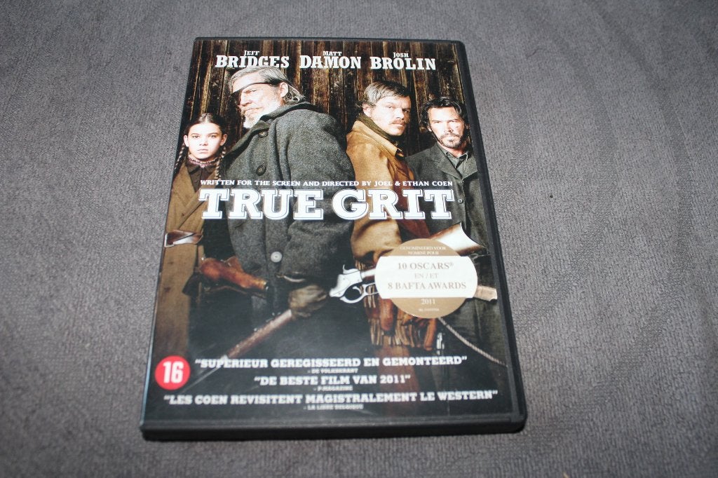 DVD True Grit, Vanaf 16 jaar, Nederlands, Ophalen of Verzenden, Gebruikt