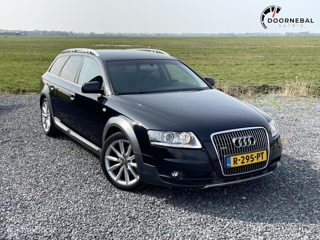 Audi A6 allroad quattro 3.0 TDI V6 / GOED ONDH / KEURIGE AUT, Auto's, Audi, Automaat, 232 pk, Gebruikt, Zwart
