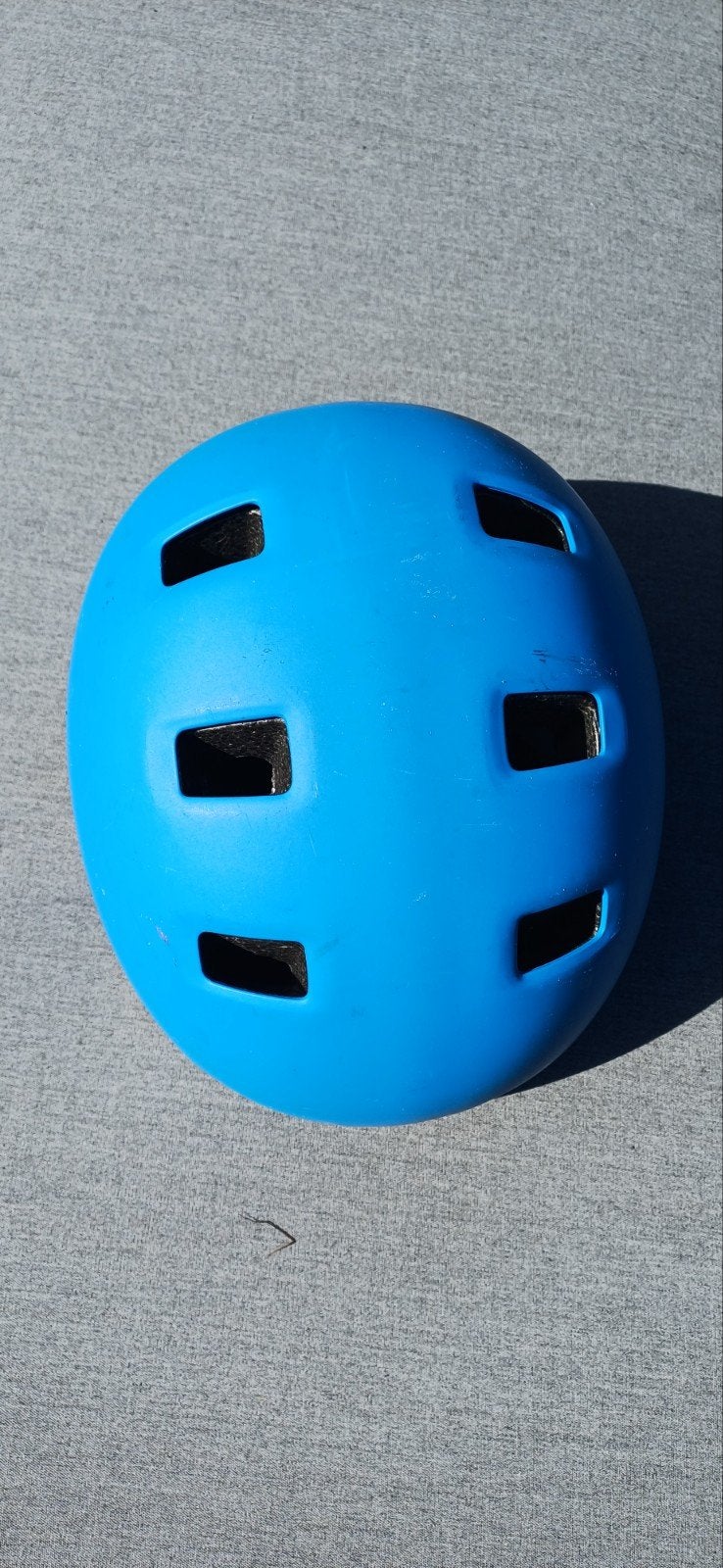 Oxelo Fietshelm Blauw - Maat M (55-59 cm), M, Jongen of Meisje, Ophalen of Verzenden, Zo goed als nieuw