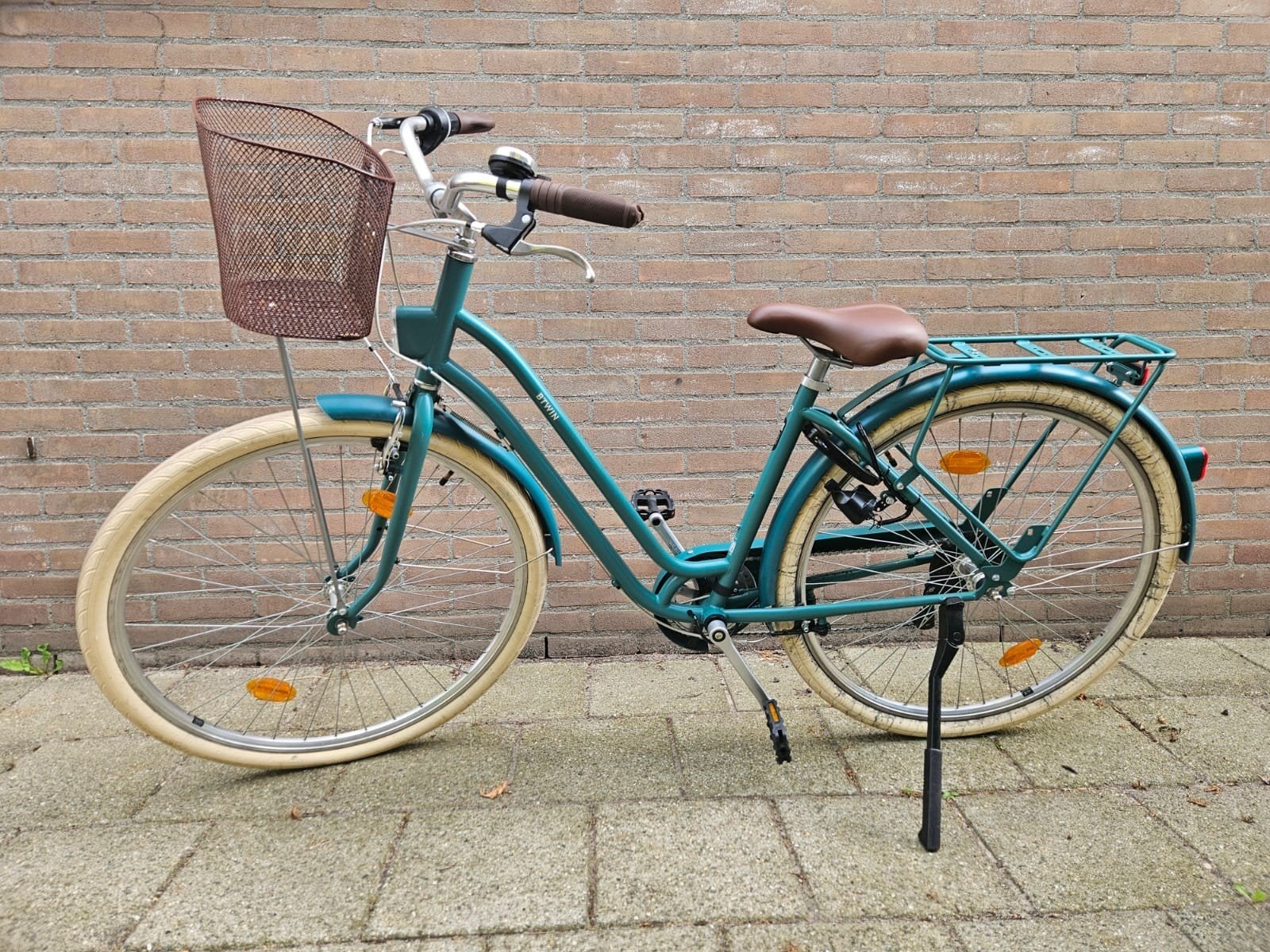 Elops 520 damesfiets s/m nog geen jaar oud!, Ophalen, 0 zitjes, Zo goed als nieuw, Overige merken