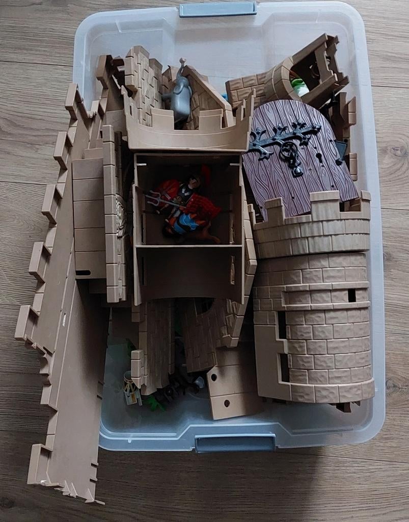 Playmobil kasteel, Kinderen en Baby's, Speelgoed | Playmobil, Ophalen of Verzenden, Gebruikt