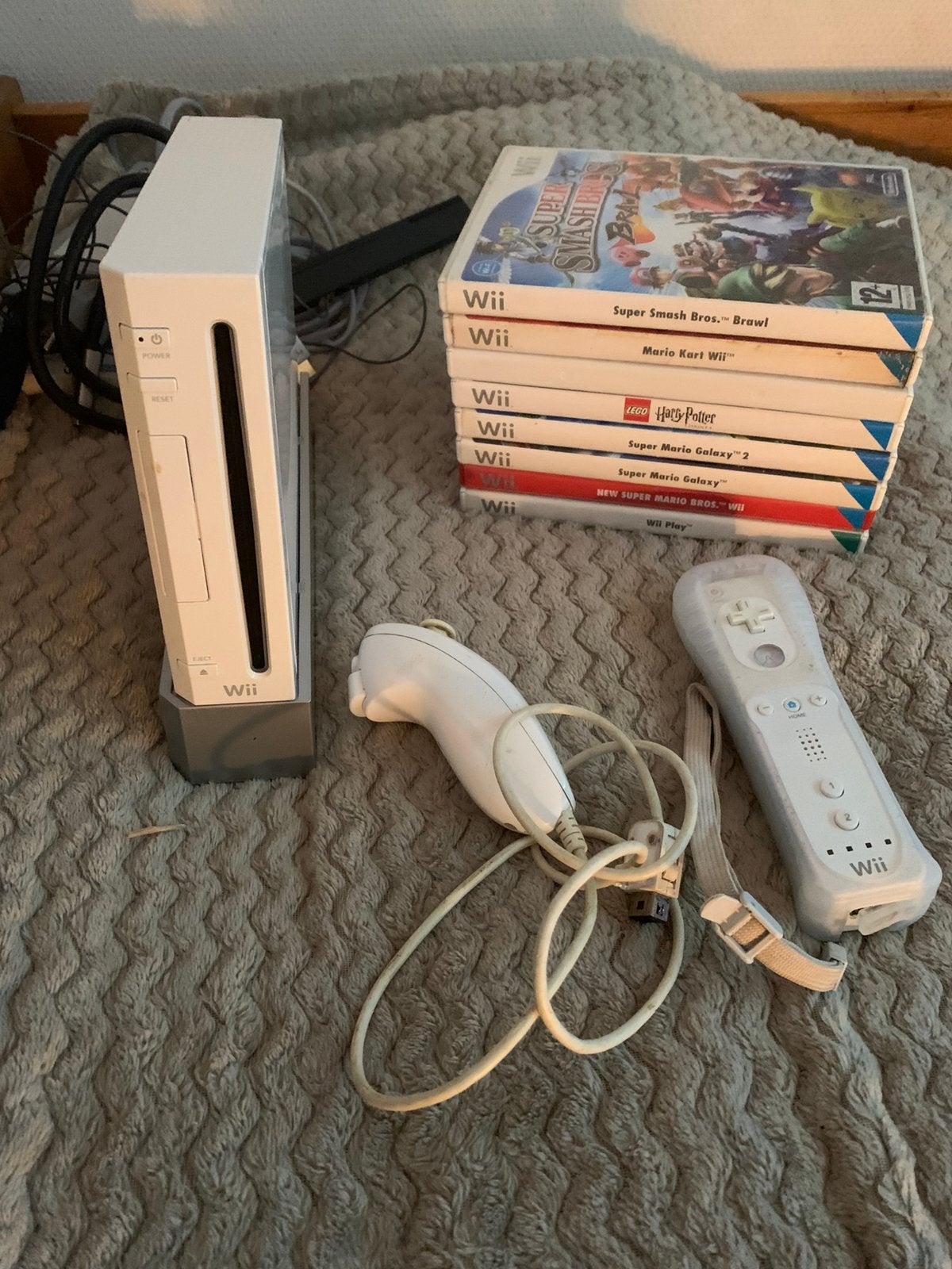 Nintendo Wii + Games, Ophalen of Verzenden, Zo goed als nieuw, Met 1 controller