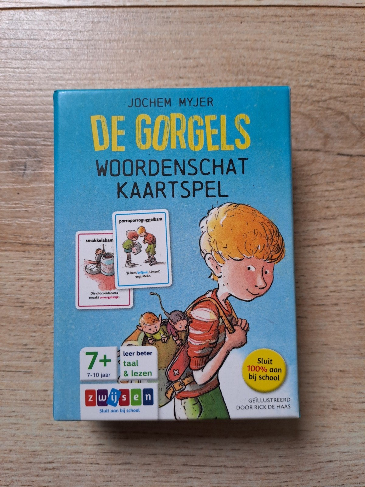 De Gorgels Woordenschat Kaartspel - Jochem Myjer, Ophalen of Verzenden, Zo goed als nieuw, Leopold