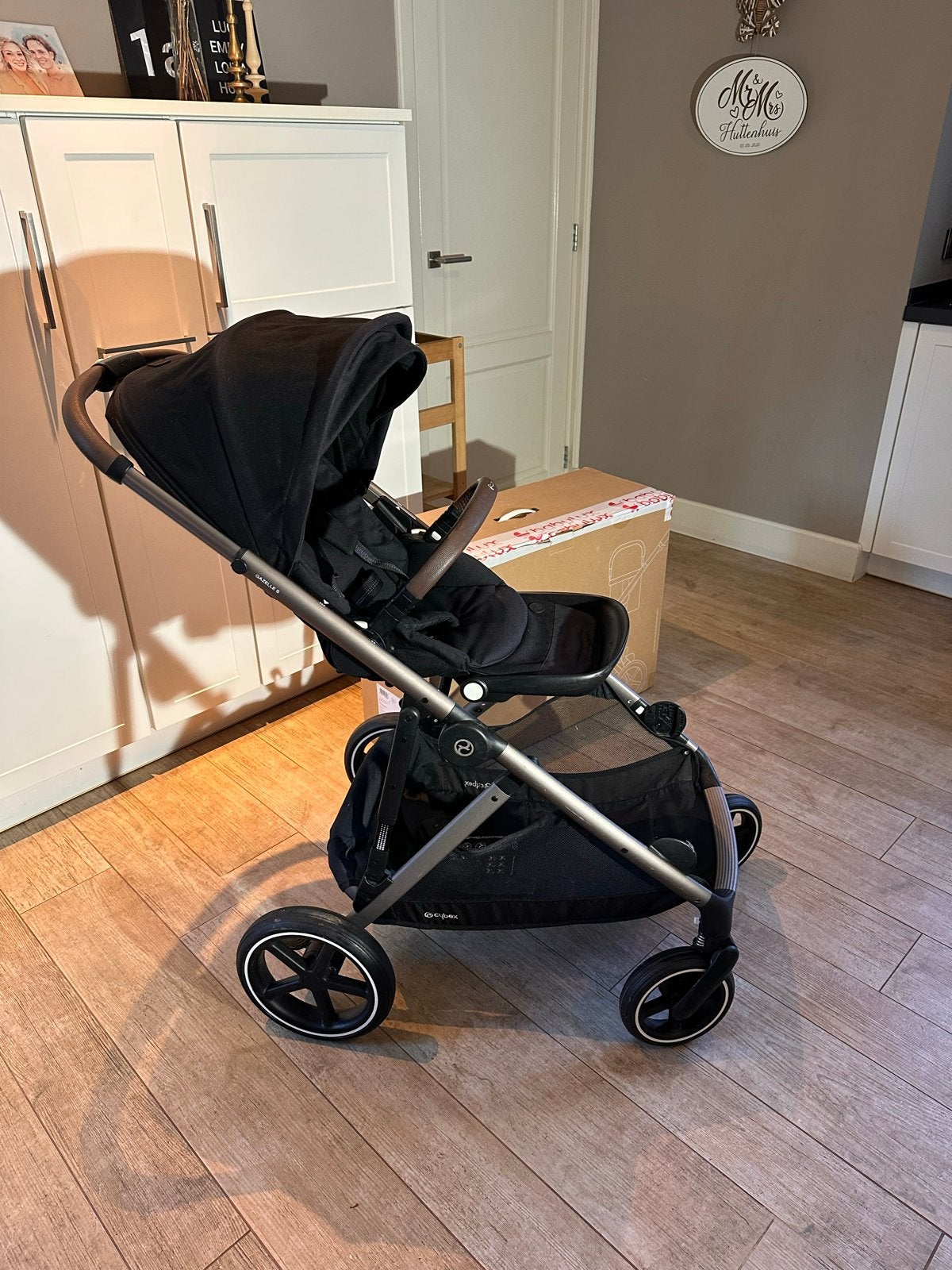Cybex Gazelle S duo kinderwagen met Cybex adapter, Ophalen of Verzenden, Zo goed als nieuw, Met autostoeltje, Kinderwagen