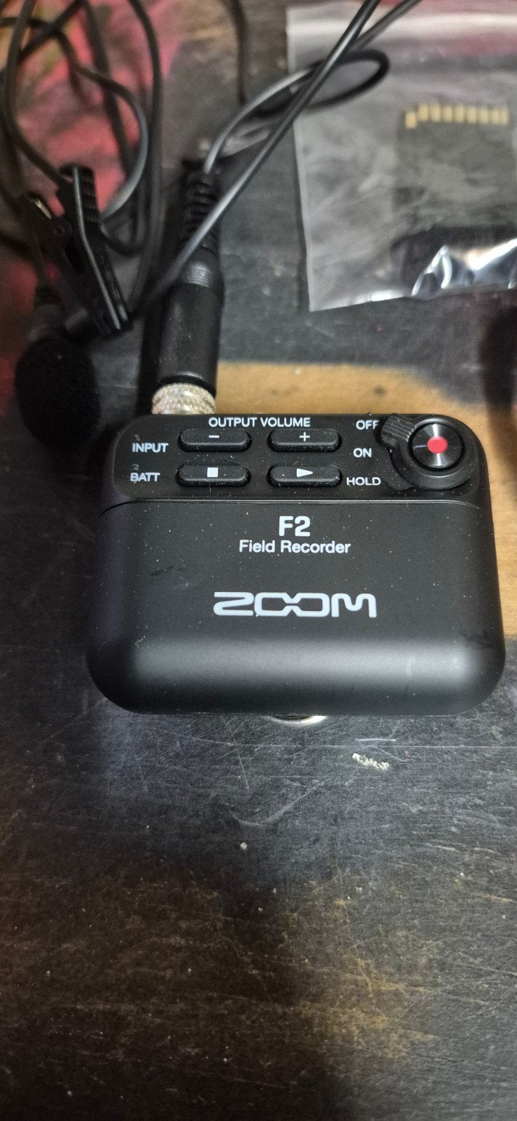 Zoom F2 Field Recorder met accessoires, 1x gebruikt, Audio, Tv en Foto, Professionele Audio-, Tv- en Video-apparatuur, Ophalen of Verzenden