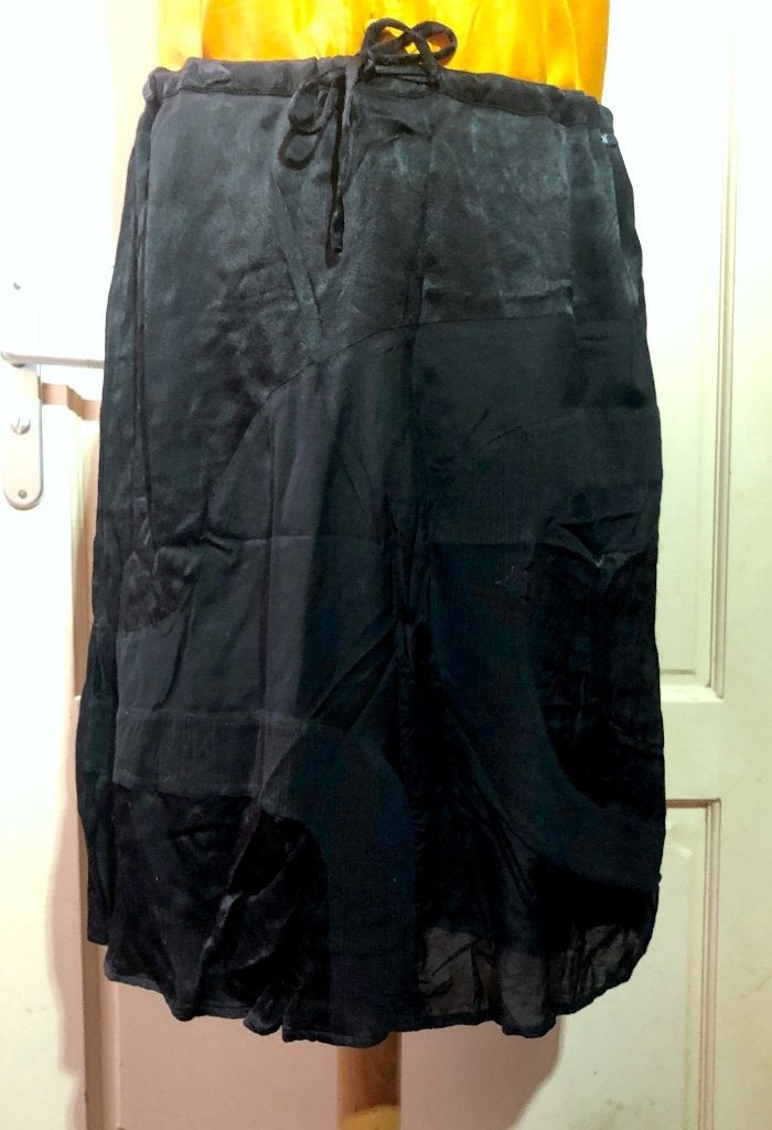Didi zwarte gladde rok mt xxl, Kleding | Dames, Zwart, Maat 46/48 (XL) of groter, Didi, Ophalen of Verzenden