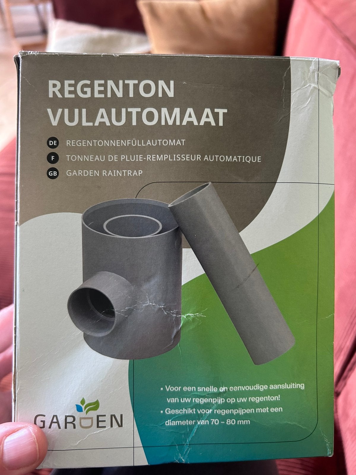 Regenton vulautomaat, Minder dan 75 liter, Ophalen, Nieuw, Kunststof