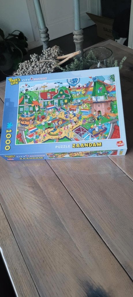 That’s Life City Edition: ZAANDAM – 1000 Stukjes, Ophalen of Verzenden, 500 t/m 1500 stukjes, Zo goed als nieuw, Legpuzzel