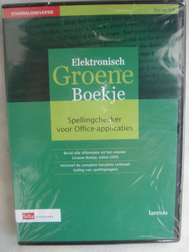 Elektronisch Groene Boekje Standaloneversie Nieuw , Ophalen of Verzenden, Nieuw, Overige niveaus, Nederlands