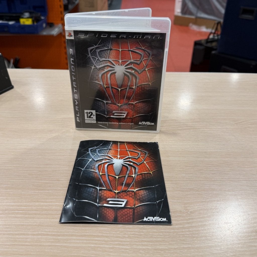 Spiderman 3 Playstation 3 game met boekje, Sony, Zo goed als nieuw, Support@sony.com, 1-7-1 Konan, Minato-ku
Tokyo 108-0075
Japan