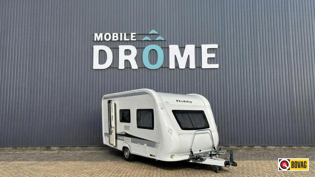 Hobby De Luxe 440 SF incl. Mover, nieuwe matrassen, Reservewiel, Hobby, Bedrijf, Treinzit
