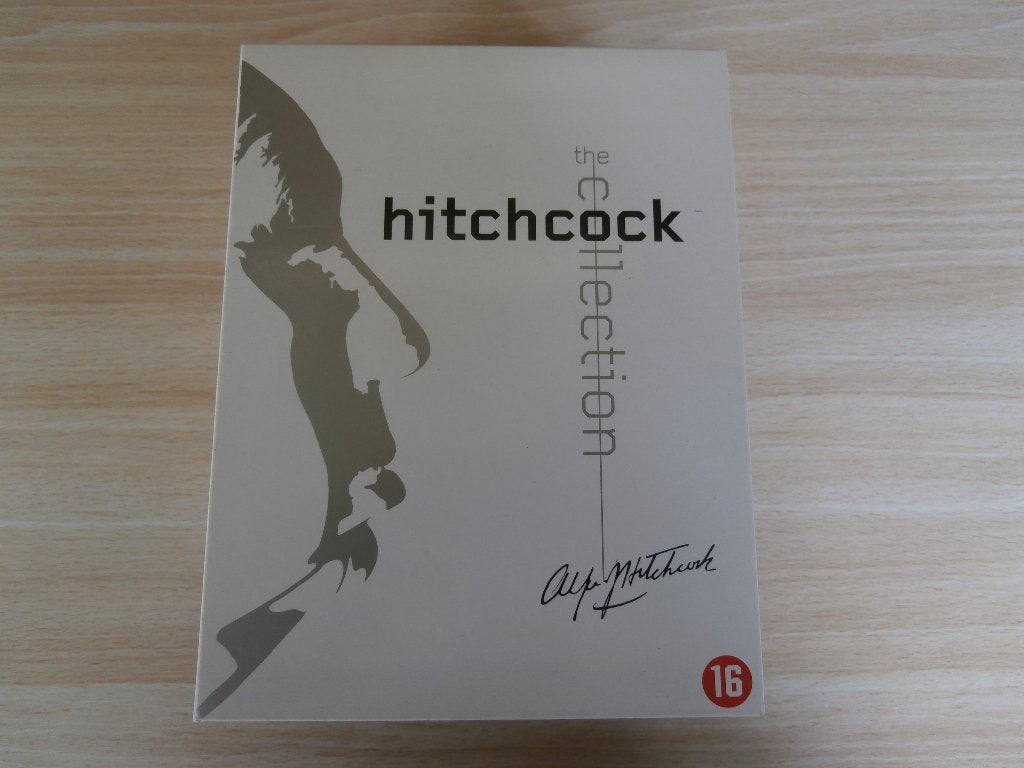 the hitchcock collection-(witte doos) 7 dvd-, Alle leeftijden, Ophalen of Verzenden, Gebruikt, Detective en Krimi