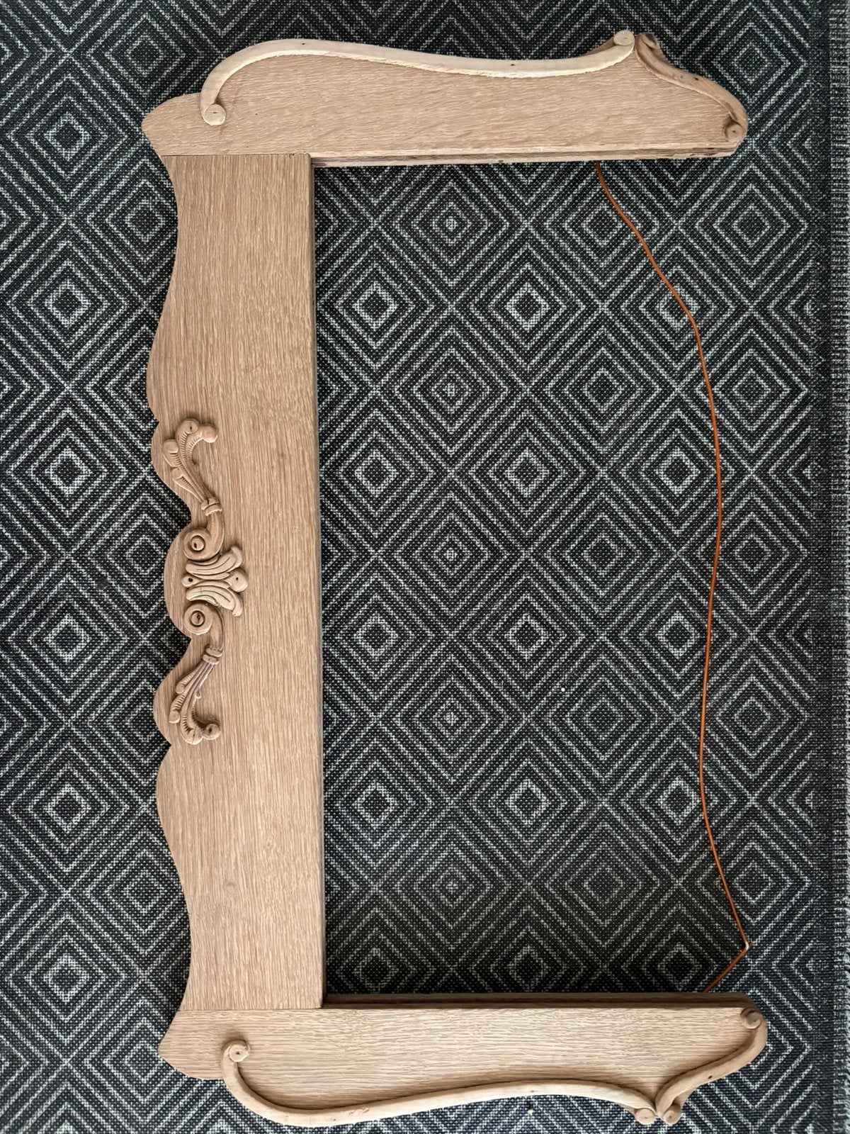 Spiegel lijst, Ophalen, Gebruikt, 60 cm, 31 cm