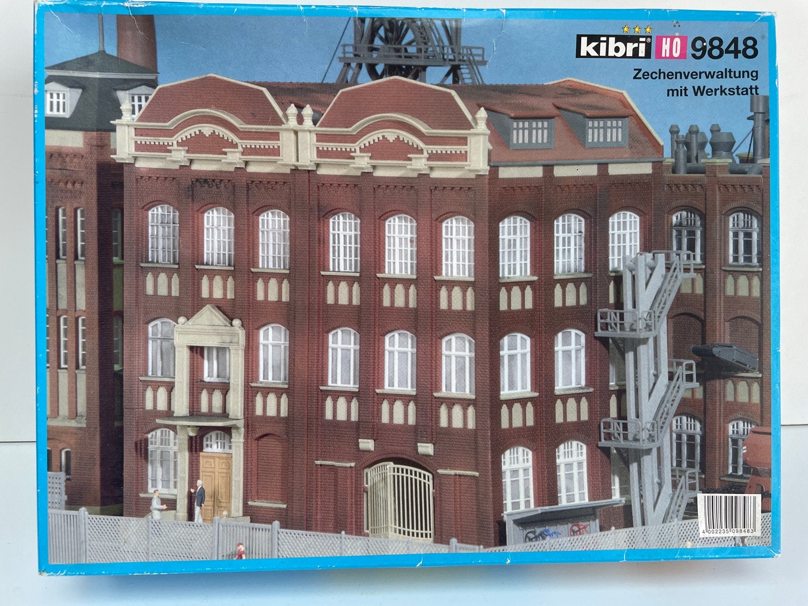 Kibri HO 9848 Zechenverwaltung met werkstatt modelbouw, Ophalen of Verzenden, Nieuw, Overige typen, Overige merken