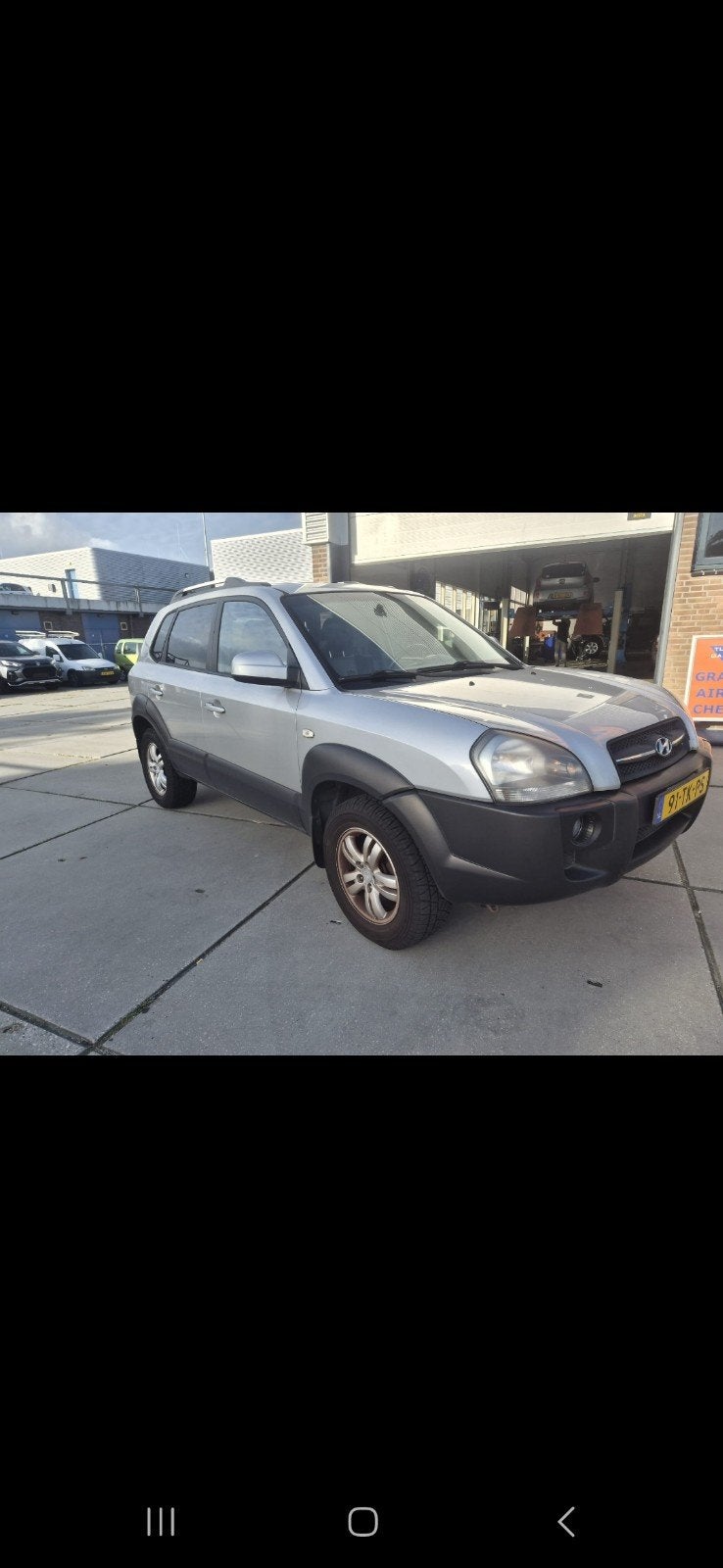 Hyundai Tucson 2.0 I 2WD 2006 Grijs, Auto's, 4 cilinders, Origineel Nederlands, Handgeschakeld, Tucson