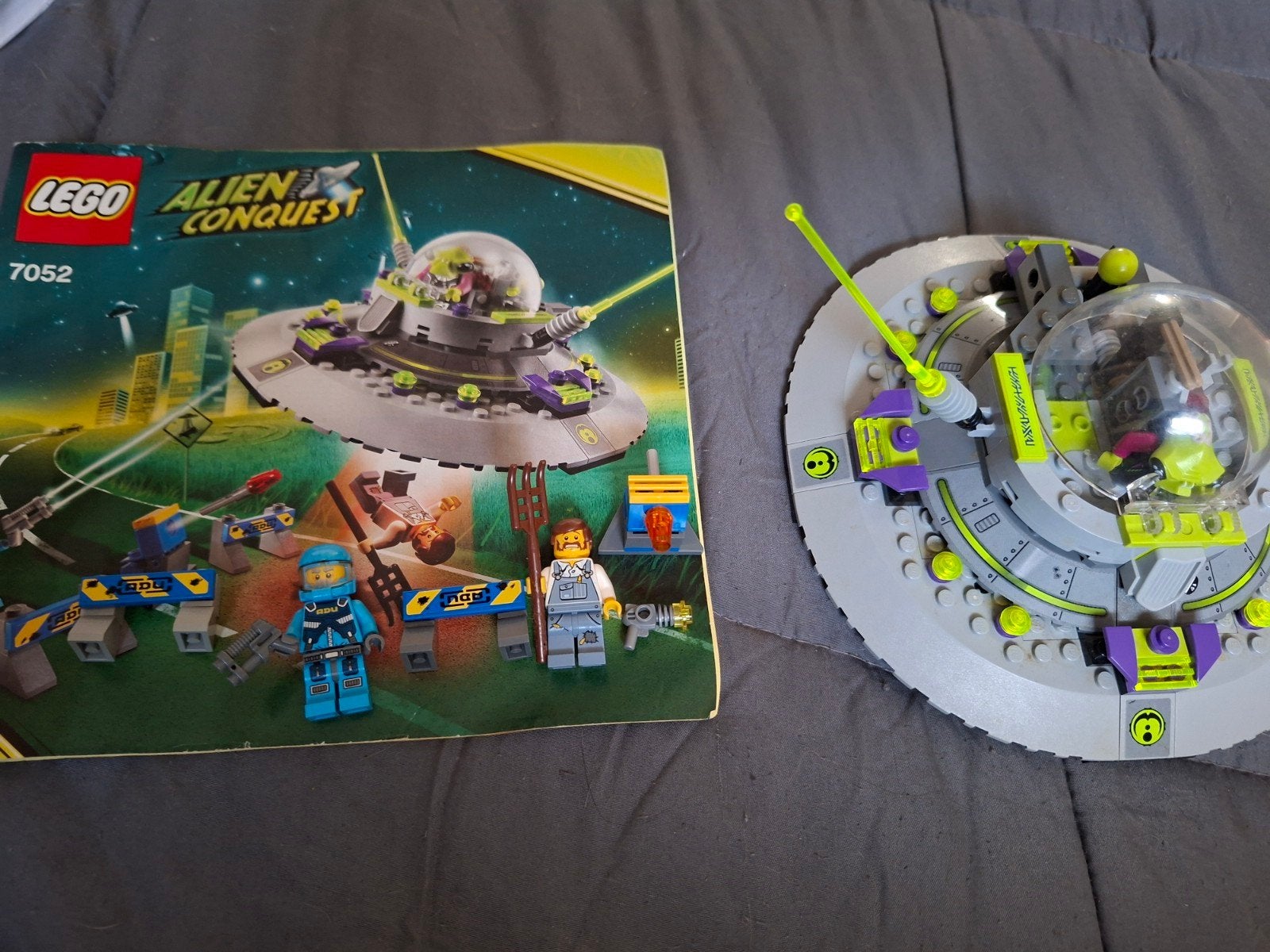 Lego Alien Conquest 7052 UFO Abduction compleet, Ophalen of Verzenden