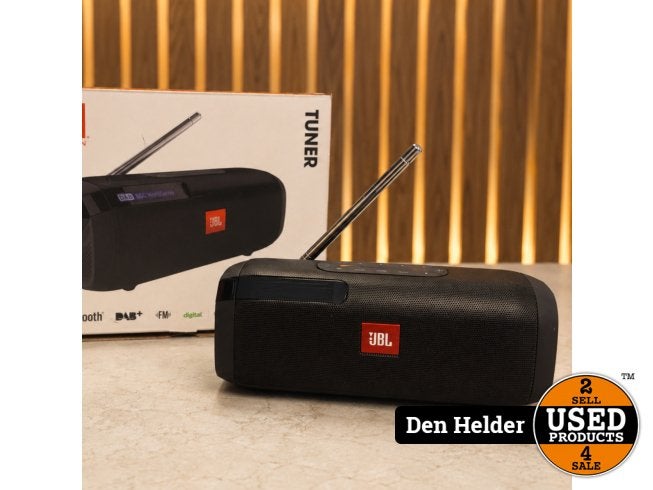 JBL Tuner Zwart Bluetooth Radio Speaker - Nette Staat, JBL, Zo goed als nieuw, Support@jbl.com, 400 Atlantic Street
Stamford, CT 06901
USA