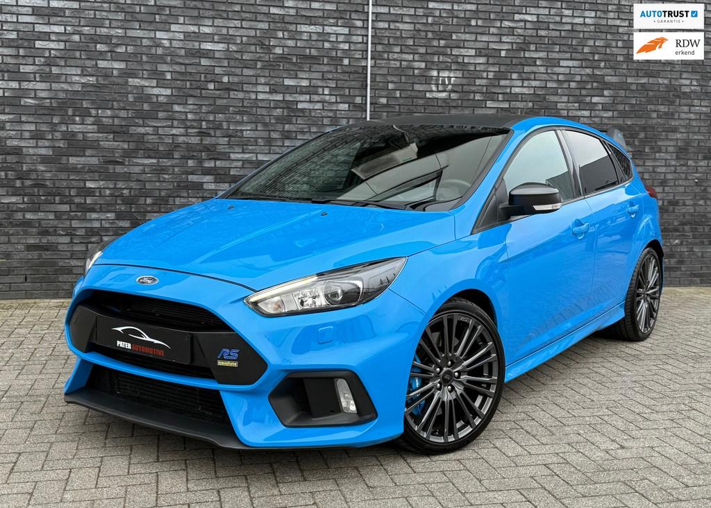 Ford Focus 2.3 RS LSD B&B 1e Eig|mp375 MOUNTUNE|Schaalstoele, Gebruikt, Zwart, 4 cilinders, Blauw
