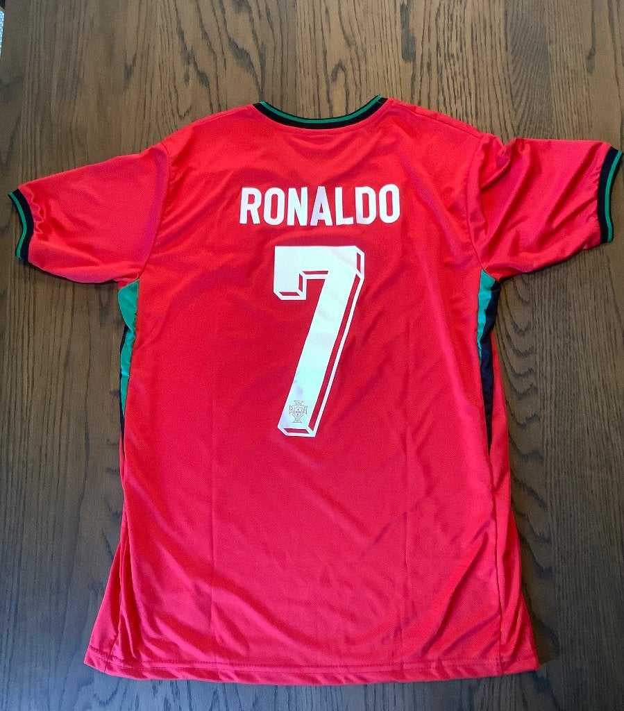 Portugal Ronaldo #7 Voetbalshirt Maat S, Gebruikt, Shirt, Info@nike.com, Ophalen of Verzenden