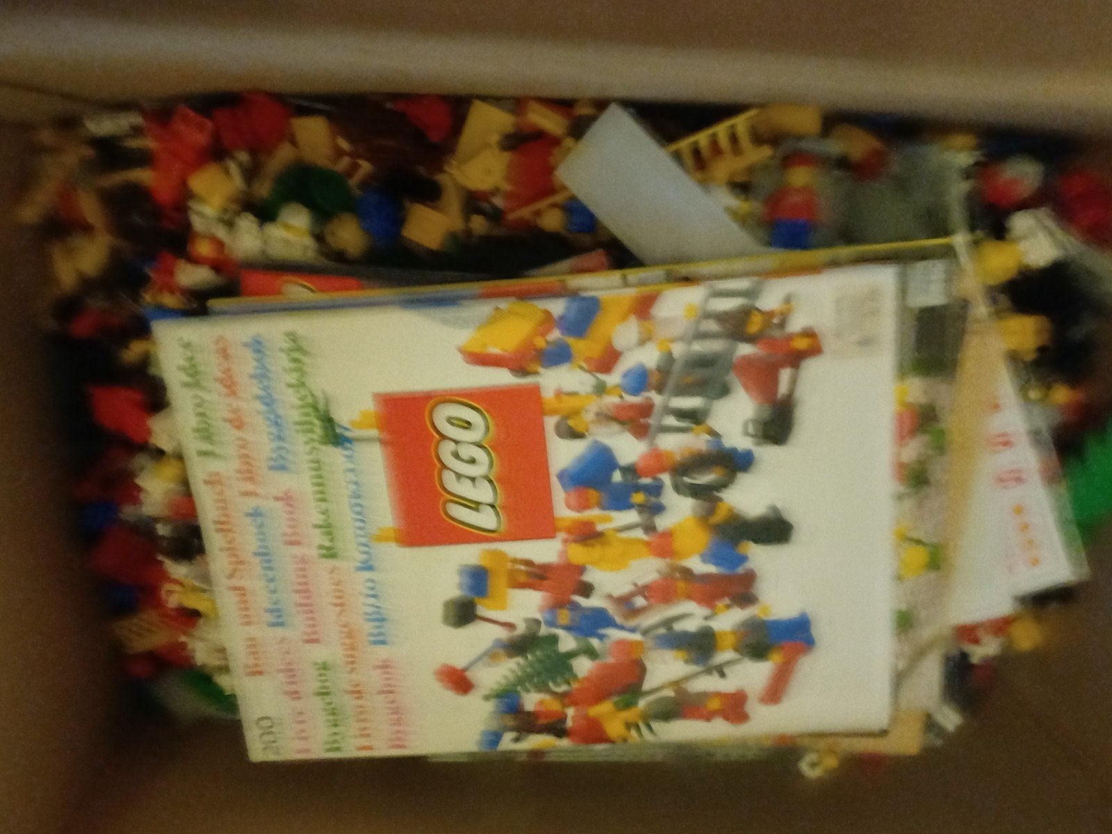 Grote partij Lego onderdelen, inclusief minifiguren en meer, Ophalen, Gebruikt, Lego, Inclusief minifiguren