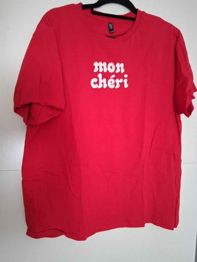 Ladies Fashion maat 44-46, Maat 42/44 (L), Zo goed als nieuw, Korte mouw, Rood