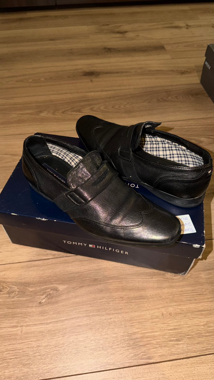 Tommy Hilfiger Heren Loafers Zwart, Loafers, Zwart, Ophalen of Verzenden, Gedragen