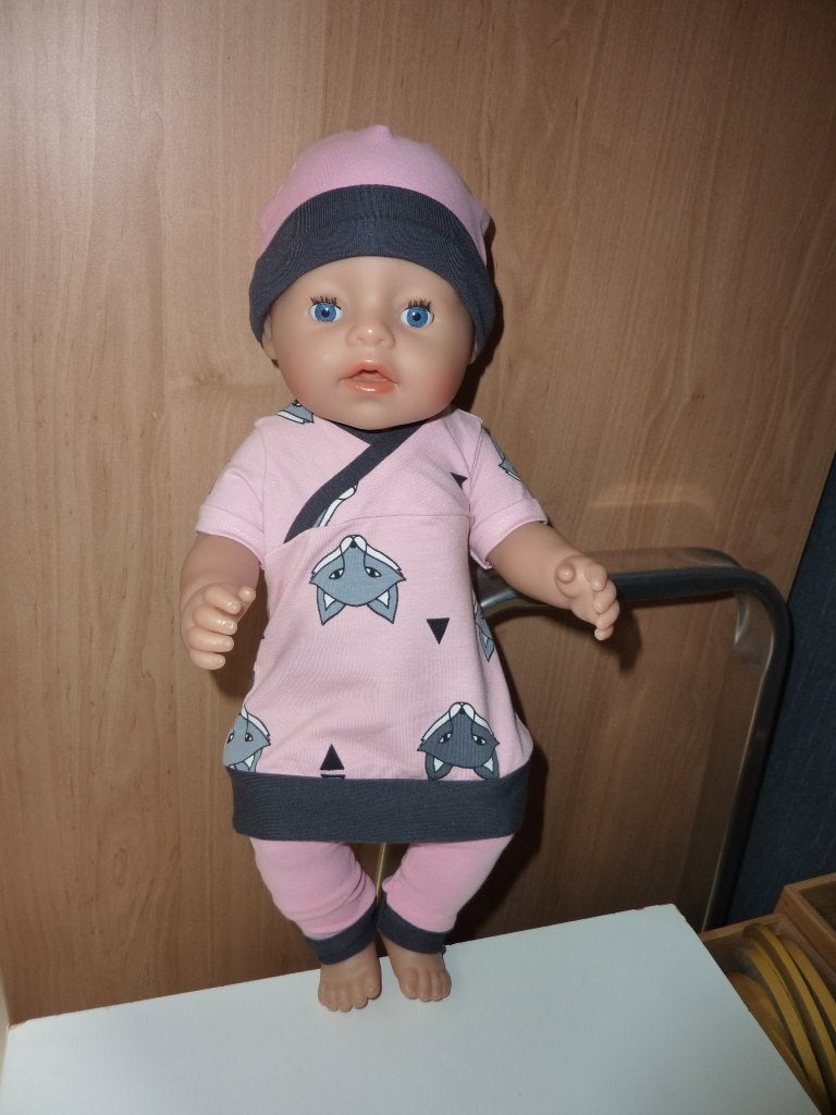 3 delige seta NIEUWE poppenkleertjes 43 cm babyborn, Kinderen en Baby's, Speelgoed | Poppen, Verzenden, Nieuw, Babypop