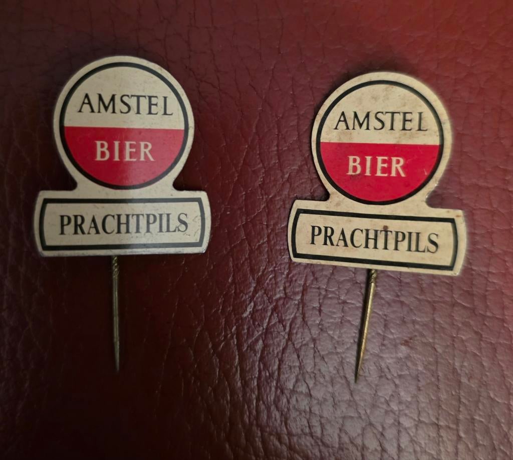 Amstel Bier speld of pin, Verzamelen, Speldjes, Pins en Buttons, Ophalen of Verzenden
