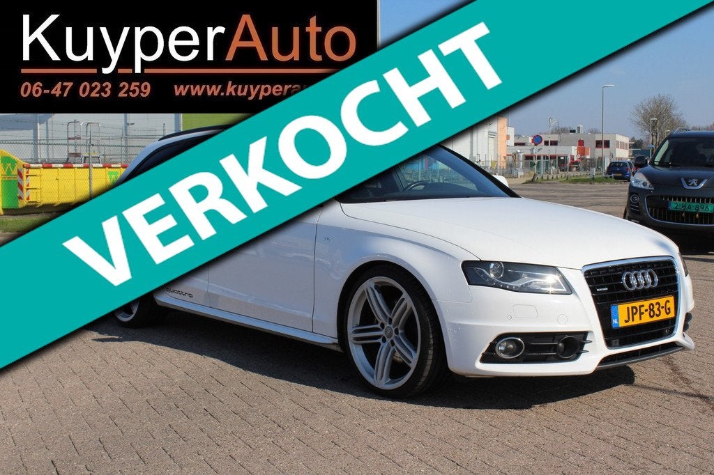 Audi A4 Avant 3.2 FSI quattro 4X4 VOL OPTIES, Auto's, Audi, Euro 5, Gebruikt, A4, Wit