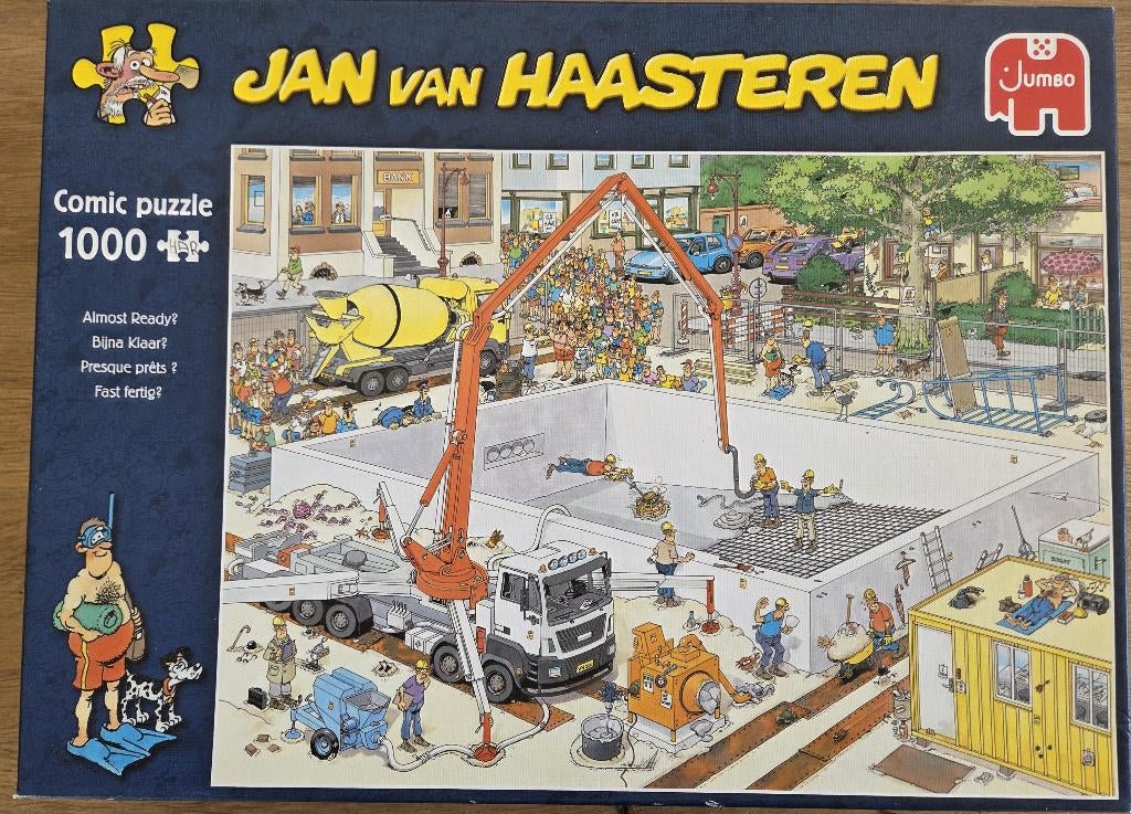 2 puzzels, Ophalen of Verzenden, 500 t/m 1500 stukjes, Zo goed als nieuw, Legpuzzel