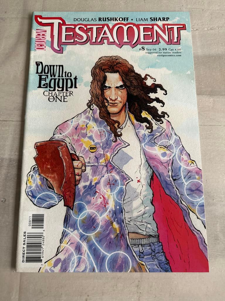 Testament #8 - Down to Egypt Chapter One, Eén comic, Ophalen of Verzenden, Zo goed als nieuw