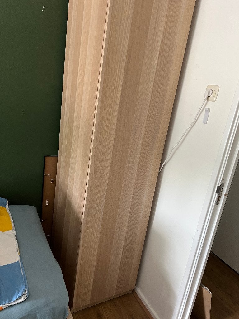 IKEA kledingkast licht eiken - 236,5 x 49,5 x 60,5 cm, Huis en Inrichting, Kasten | Kledingkasten, Ophalen, 200 cm of meer, Zo goed als nieuw