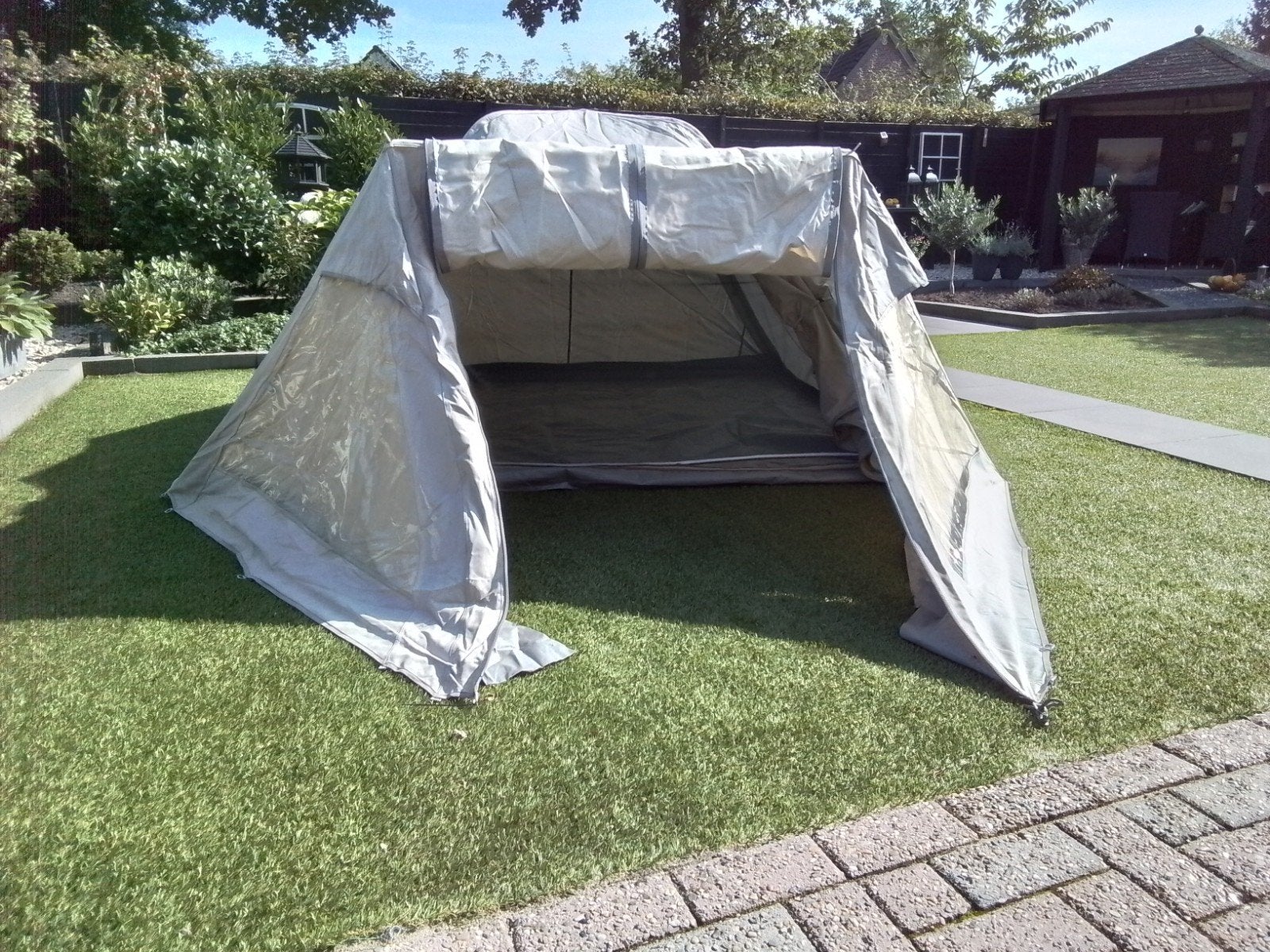 Compacte Baco koepeltent voor 3 personen, Ophalen, Gebruikt, Tot en met 3