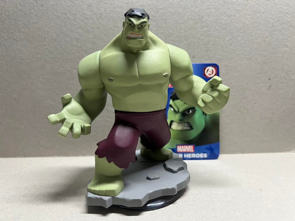 Disney Infinity 2.0 Hulk mét kaart, 1 speler, Ophalen of Verzenden, Zo goed als nieuw, Role Playing Game (Rpg)