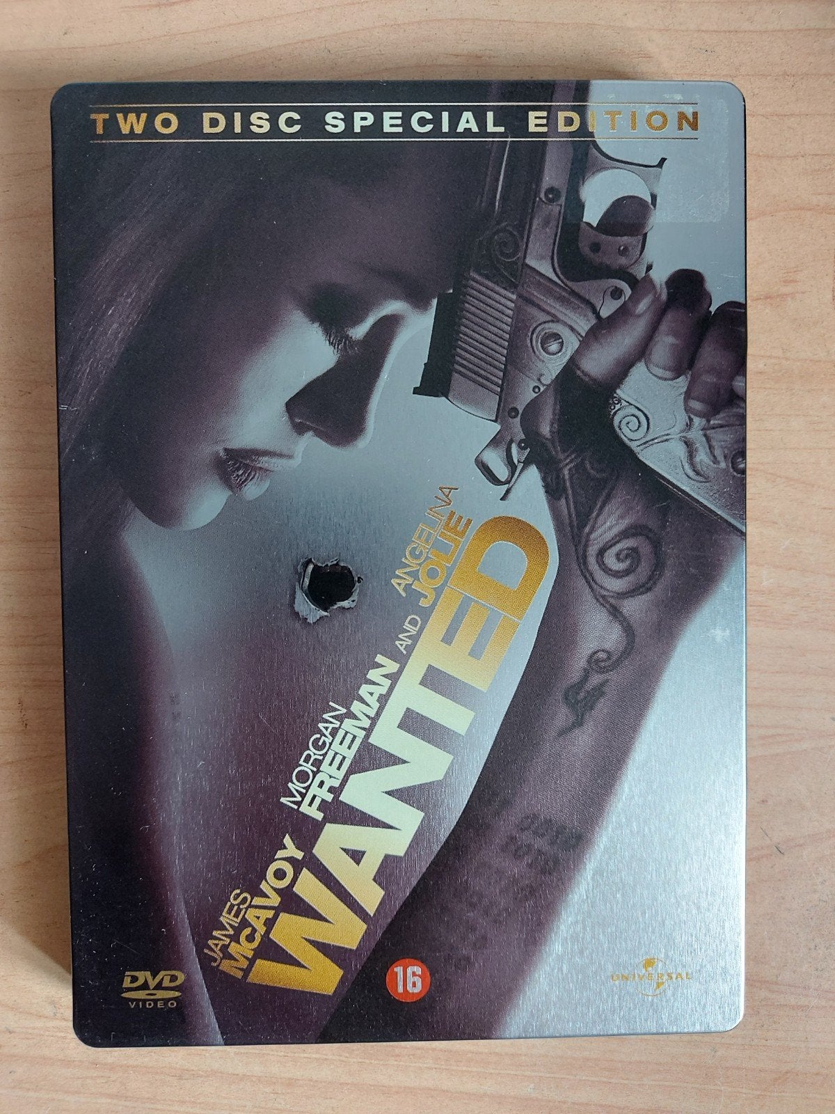 Wanted - Angelina Jolie special 2-disc edition, Alle leeftijden, Ophalen of Verzenden, Zo goed als nieuw