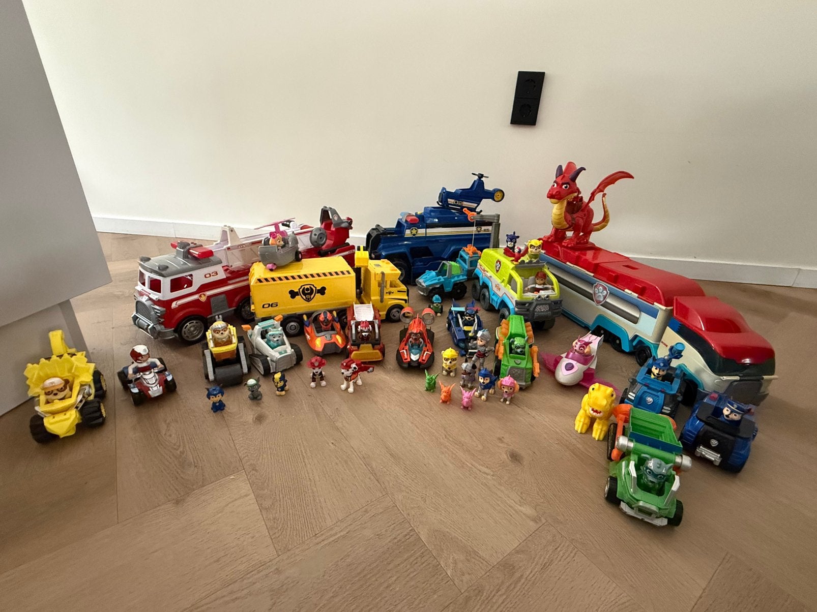 Paw Patrol speelgoed, Ophalen, Gebruikt