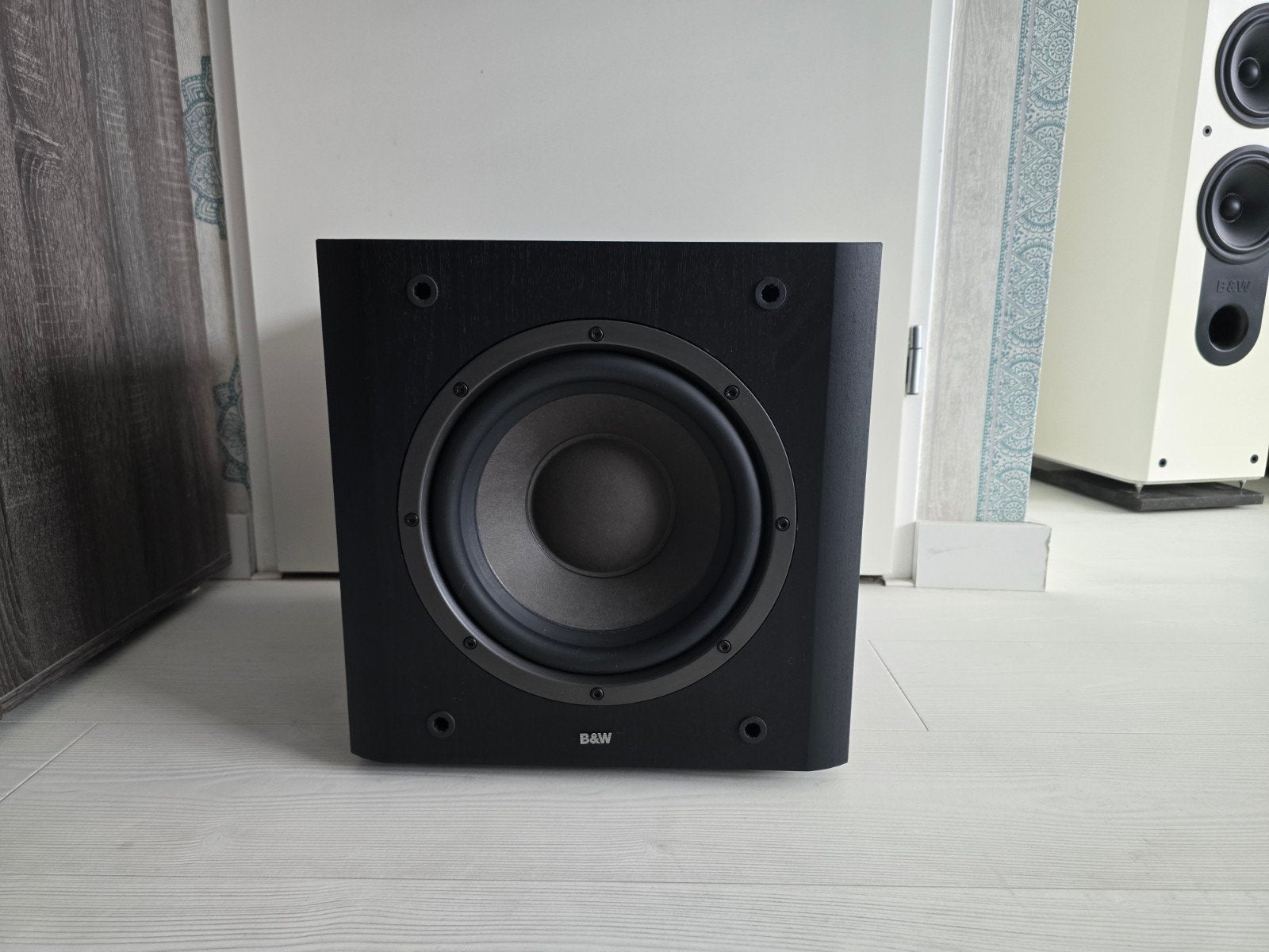 B&W ASW600 Subwoofer 10 Inch Bowers & Wilkins Nieuwstaat, Ophalen, Zo goed als nieuw, Subwoofer, Bowers & Wilkins (B&W)