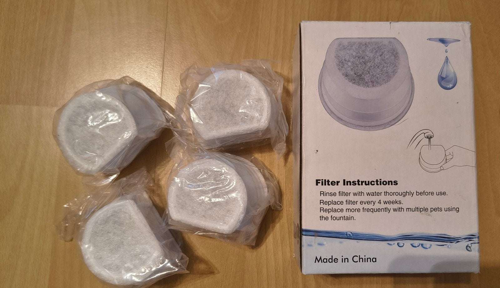Filters voor katten drinkfontein, Ophalen, Nieuw