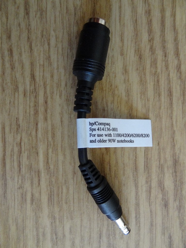 NIEUW! HP/Compaq verloopkabel 7.4x5.0mm naar 4.8x1.7mm, Ophalen of Verzenden, Nieuw