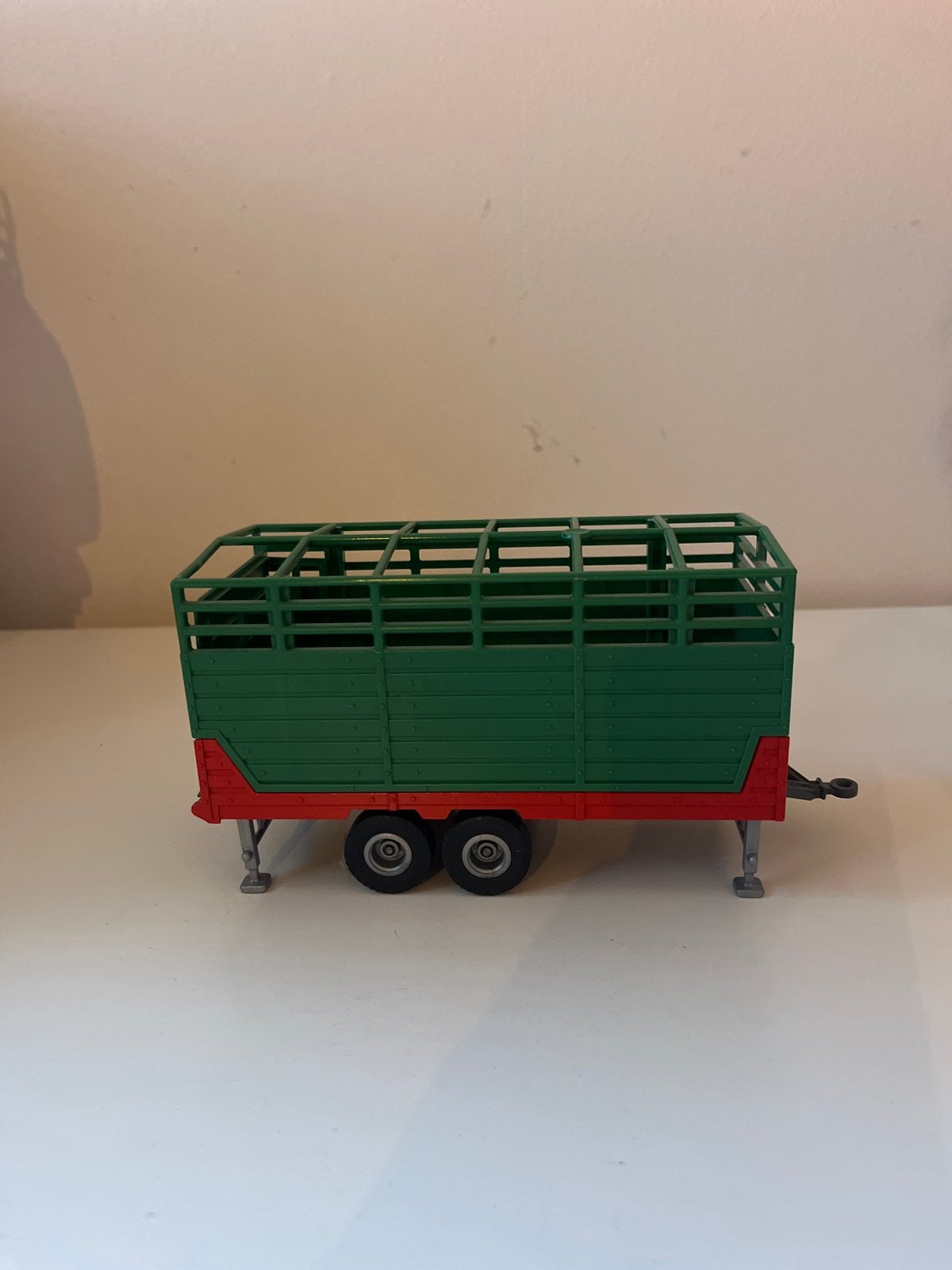 Siku Veewagen 1:32 - Groen/Rood, Ophalen of Verzenden, Gebruikt, Tractor of Landbouw, SIKU