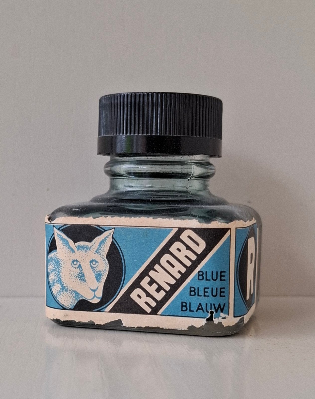 Renard vulpeninkt Blauw, Ophalen of Verzenden, Gebruikt