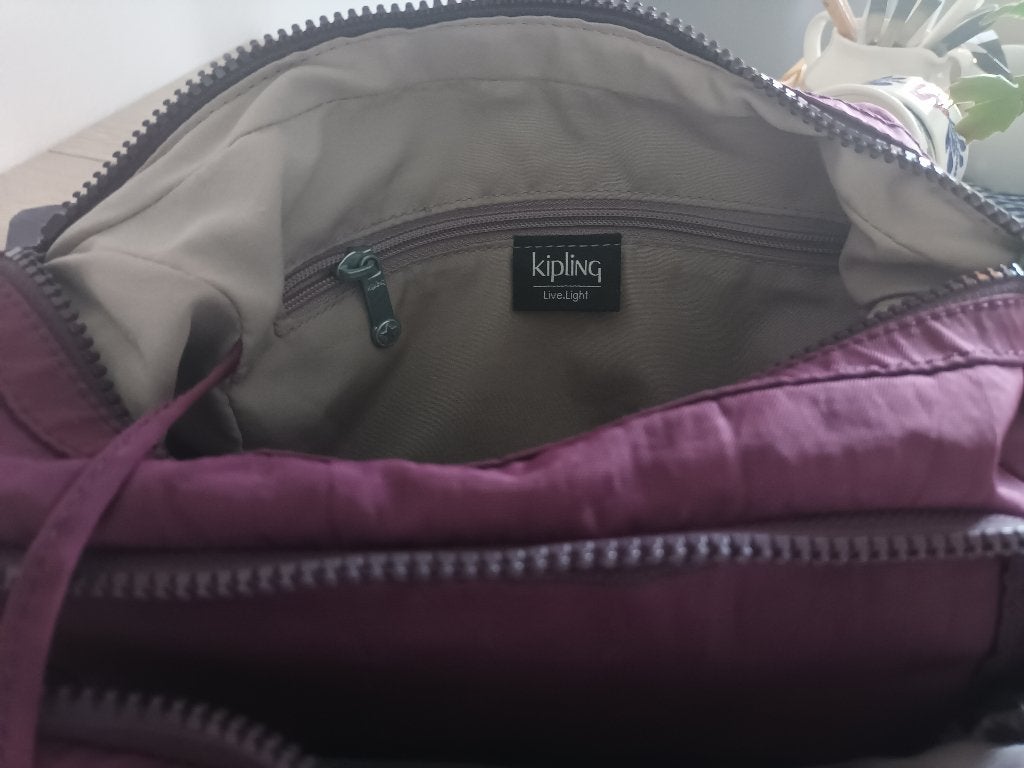 Dames tas, Sieraden, Tassen en Uiterlijk, Ophalen, Zo goed als nieuw, Paars, Schoudertasje
