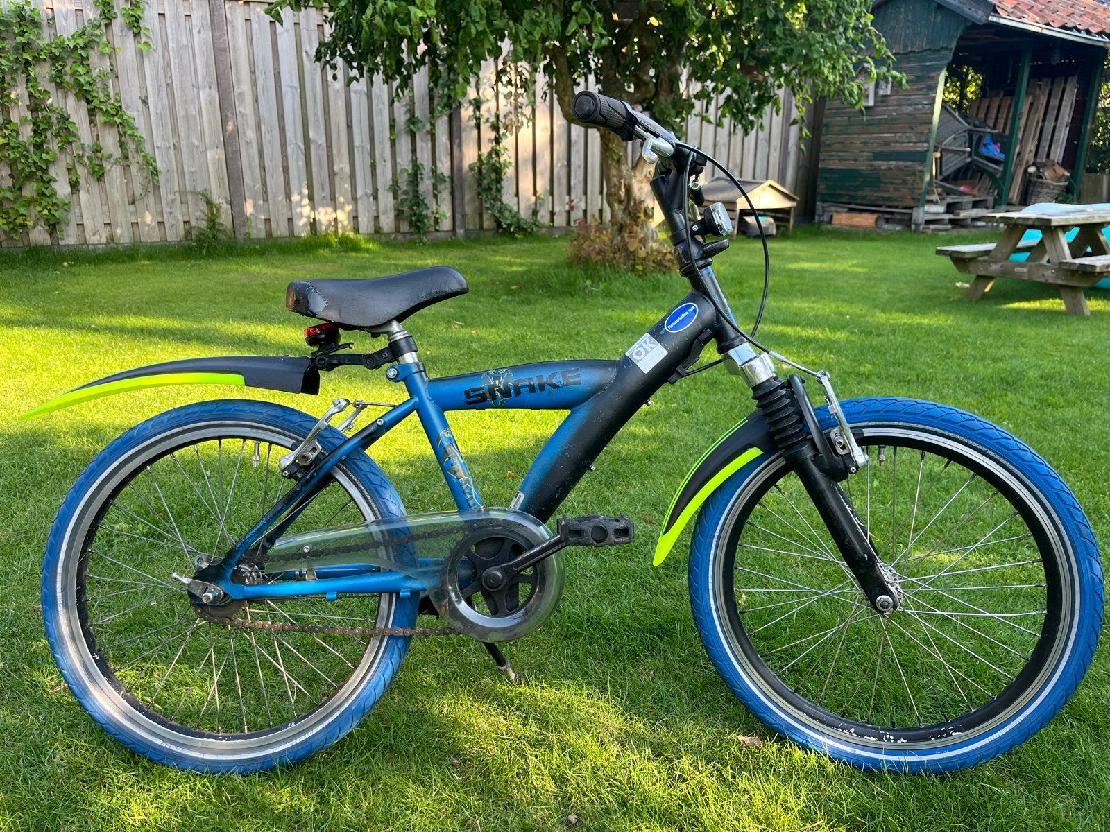 Batavus Snake jongensfiets - 20 inch, Ophalen, Gebruikt, Velgrem, Handrem