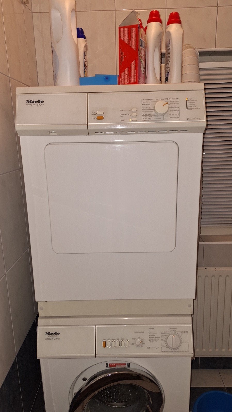 Miele luchtafvoerdroger - Betrouwbaar en efficiënt, Ophalen, 6 tot 8 kg, Gebruikt, Luchtafvoer